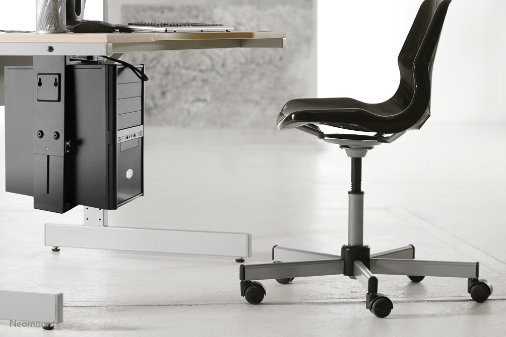 Neomounts NM-CPU100BLACK Support pour ordinateur - rotatif - max 10 kg - universel